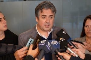 Apertura del primer juicio por jurados en Rosario, con la presencia del ministro Pablo Cococcioni