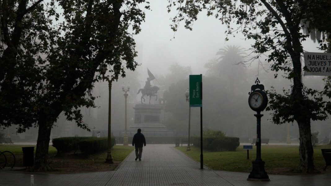 Neblina matinal en Rosario