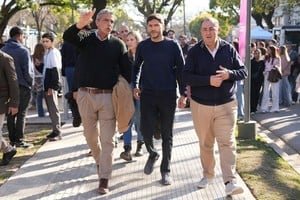 Inauguración de la puesta en valor de la avenida Juan José Paso en Santa Fe