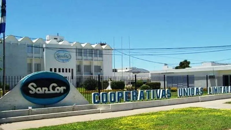 Imagen de la planta de Sancor en Sunchales