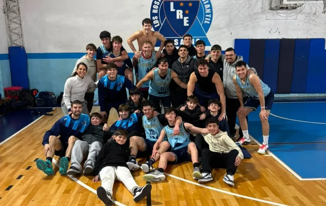 Partido de básquet de la Primera A rosarina