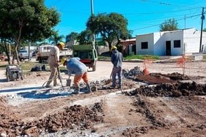 Fachada del Ministerio de Obras Públicas de Santa Fe
