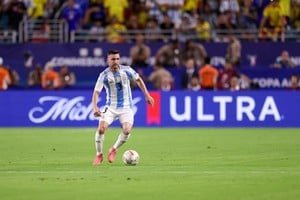 Nicolás Tagliafico entrenando con la Selección argentina