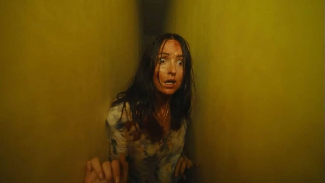 Cartelera de cine con películas de terror independiente