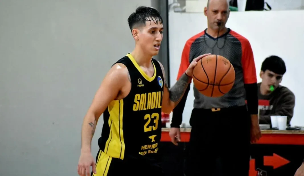Partido de básquet en Rosario