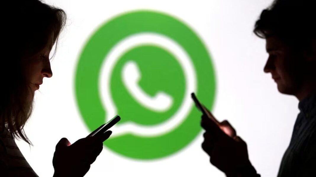 Captura de pantalla de WhatsApp mostrando opción de nombre de usuario