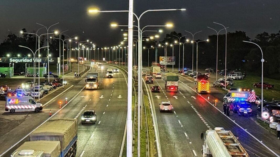 Obra de ampliación de la autopista Rosario-Santa Fe