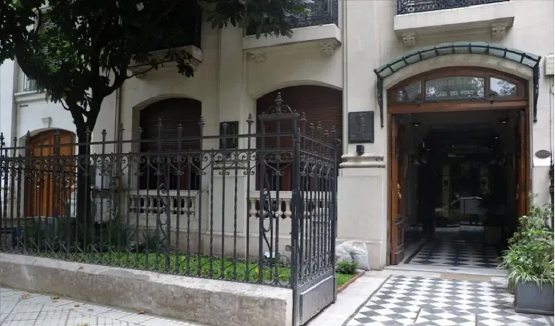 Fachada del Colegio de Abogados de Rosario