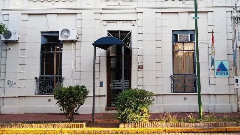 Fachada de tribunales de Rafaela