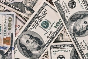 Gráfico de cotización del dólar en Argentina