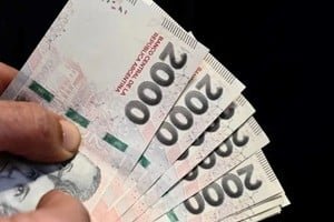 Gráfico de inflación mensual en Argentina