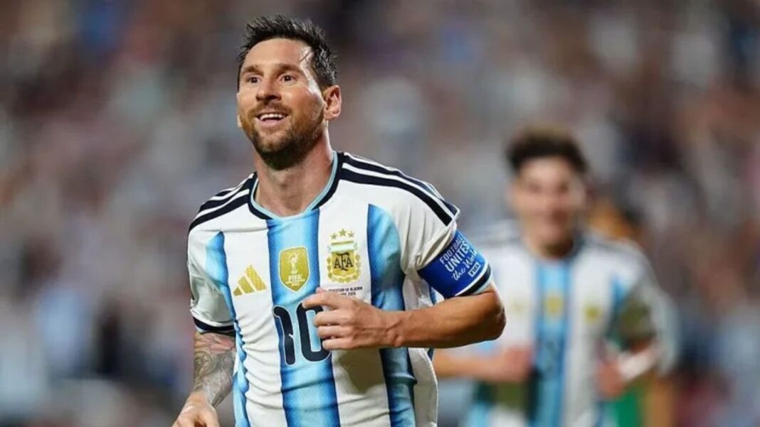 Lionel Messi con la camiseta de la selección argentina en el Mundial 2026