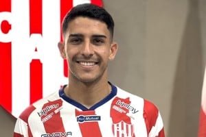 Joaquín Mosqueira con la camiseta de Unión