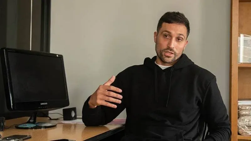 Concejal Federico Lifschitz en el Concejo Municipal de Rosario