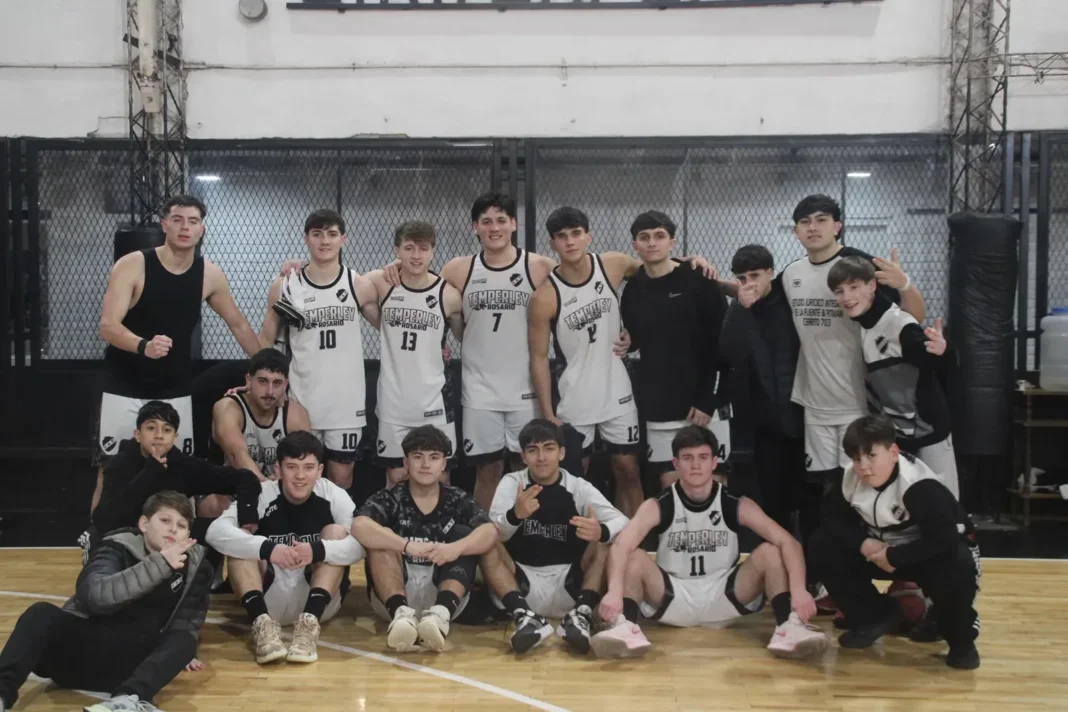 Partido de básquet formativo en Santa Fe