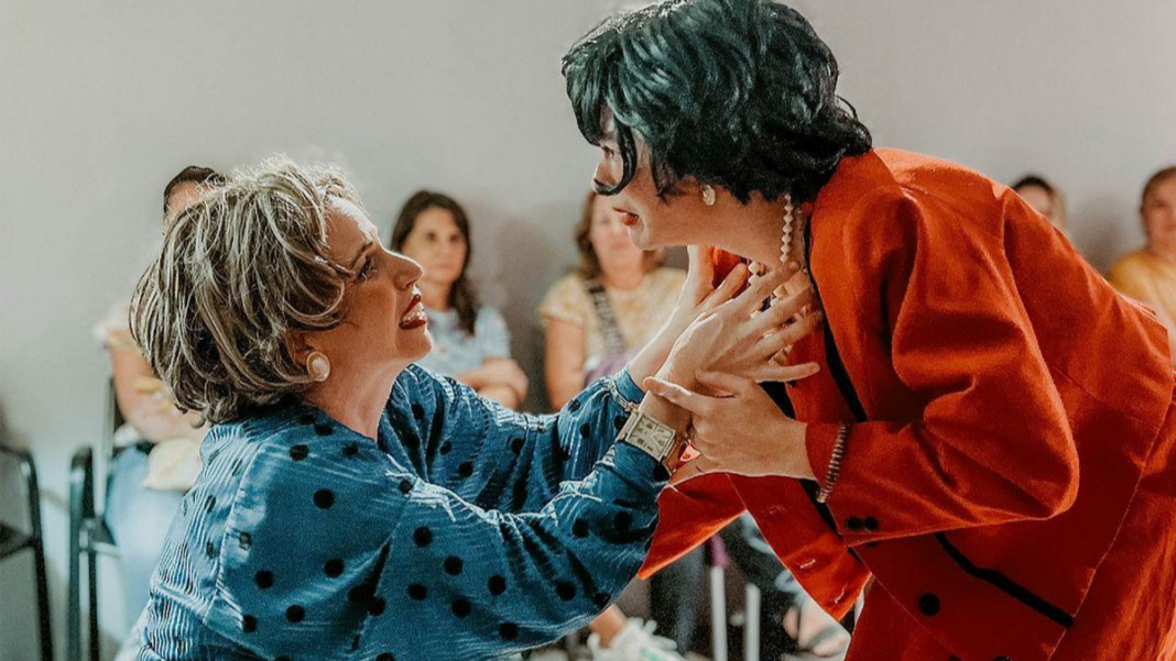 Sala de Microteatro Rosario con público durante una función
