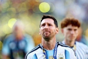 Lionel Messi con la medalla de subcampeón en el Mundial 2026