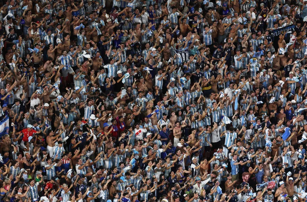 Publicación en redes sociales de Alberto Samid retuiteada por Pablo Lescano sobre el partido Argentina vs Inglaterra