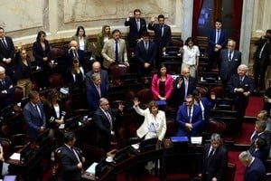 Senado de la Nación Argentina en sesión