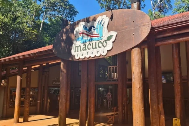 Lancha de excursión en las Cataratas del Iguazú