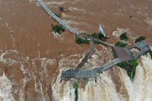 Pasarelas de la Garganta del Diablo en el Parque Nacional Iguazú