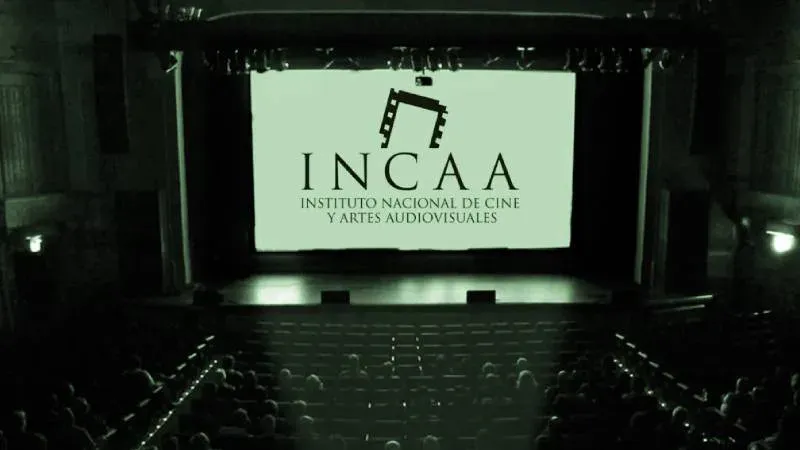 Logo del Incaa en la convocatoria de cortometrajes