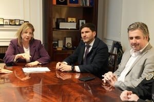 Reunión entre funcionarios de seguridad de Nación y provincia de Santa Fe