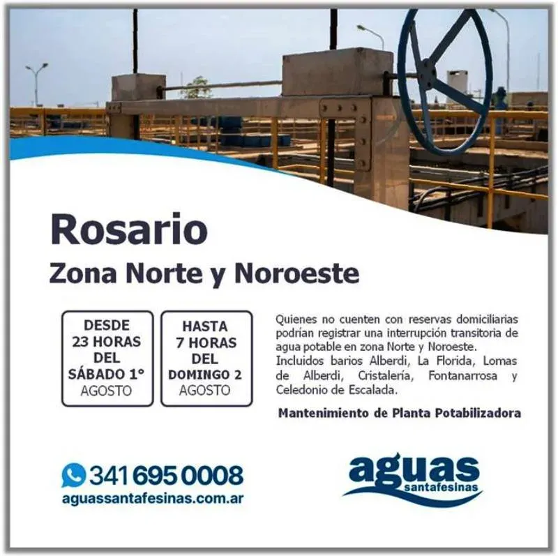 Planta potabilizadora del Acueducto Gran Rosario