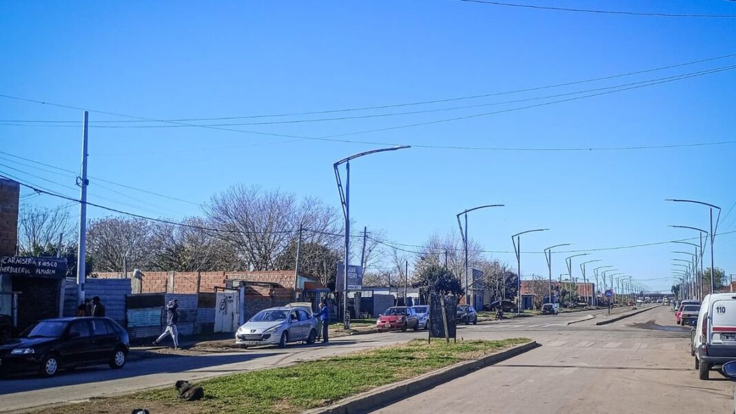 Vista de la Unidad Penitenciaria Nº 5 de Rosario