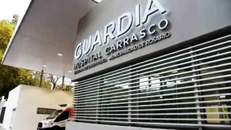 Policía en la zona oeste de Rosario tras el robo a chofer de DiDi
