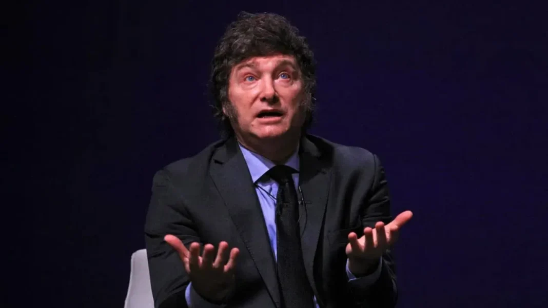 Gráfico con resultados de encuesta sobre desaprobación de gestión de Javier Milei
