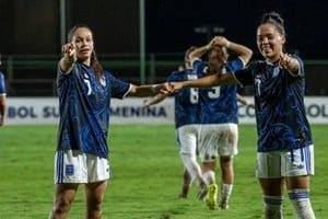 Julieta Aguilar, futbolista de Newell's Old Boys y embajadora del fútbol femenino en los Juegos Suramericanos 2026