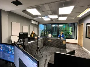 Laura Copello en una entrevista