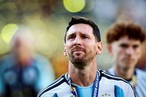 Lionel Messi en Rosario tras fallecimiento de su padre Jorge Messi