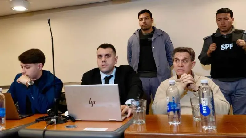 Aníbal Lotocki en la audiencia judicial
