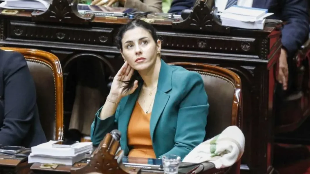 Marcela Pagano en el Congreso