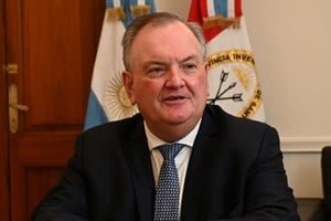 Felipe Michlig en la Gobernación de Santa Fe