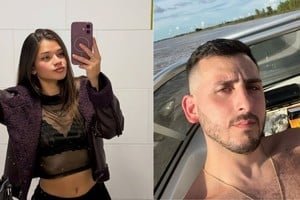 Policía científica en la escena del crimen en Resistencia
