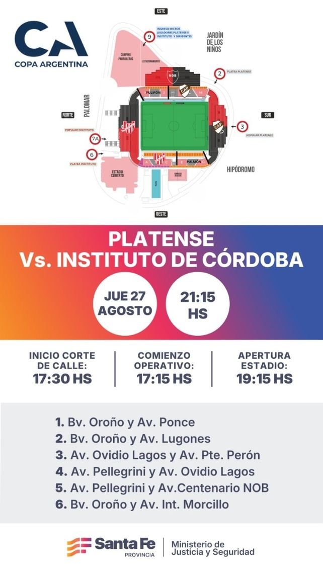 Estadio Coloso Marcelo Bielsa durante un partido de fútbol
