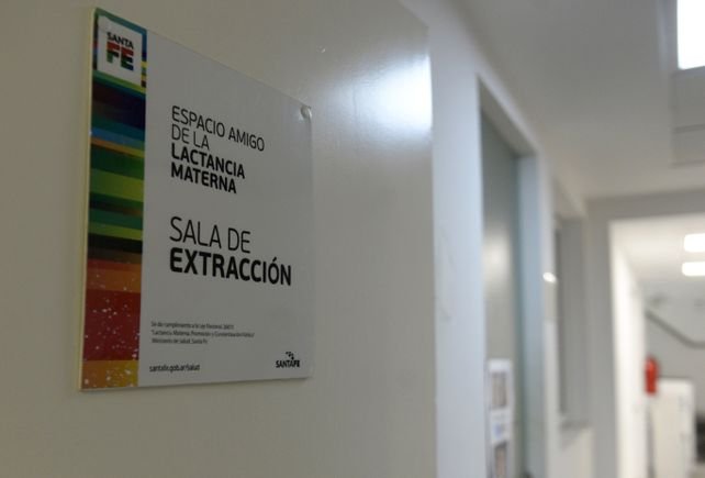 Lactario en un espacio público