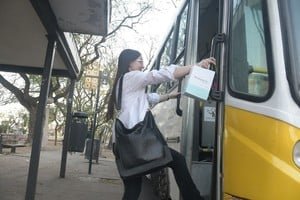 Colectivo nuevo en la ciudad de Santa Fe