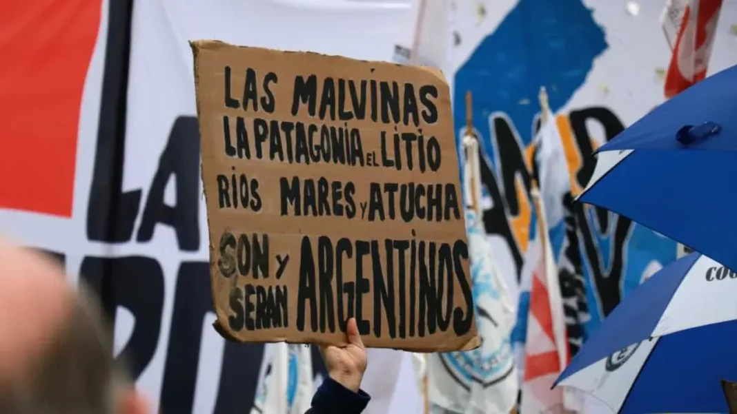 Senado de la Nación Argentina durante la sesión