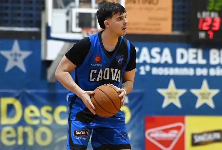 Partido de básquet de la Superliga rosarina