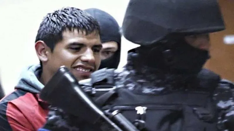 Imagen del traslado de Ariel Maximiliano Cantero