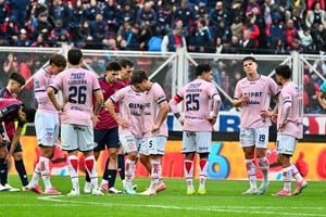 Unión y San Lorenzo en el Estadio Pedro Bidegain