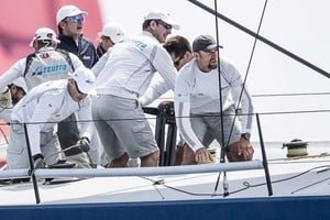 Laguna Setúbal durante una competencia de vela