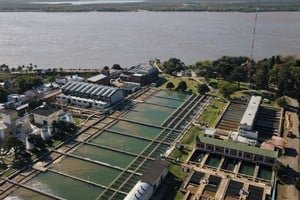 Instalaciones de Aguas Santafesinas en la provincia de Santa Fe
