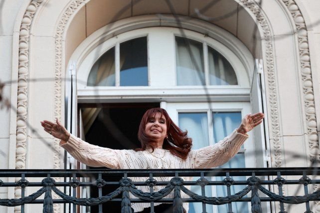 Cristina Fernández de Kirchner en una audiencia judicial