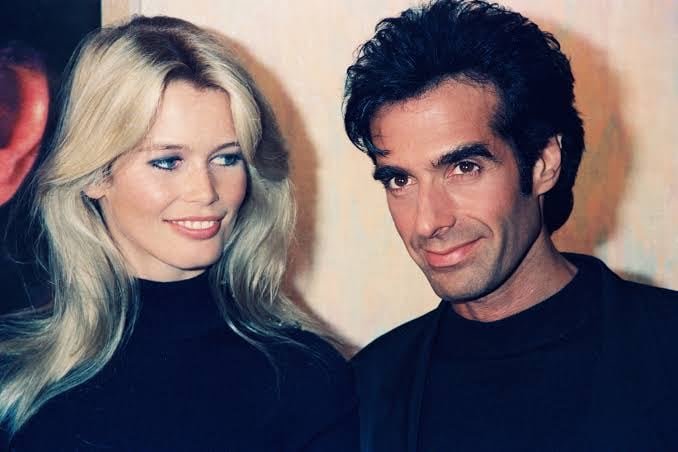 David Copperfield durante una presentación en Las Vegas