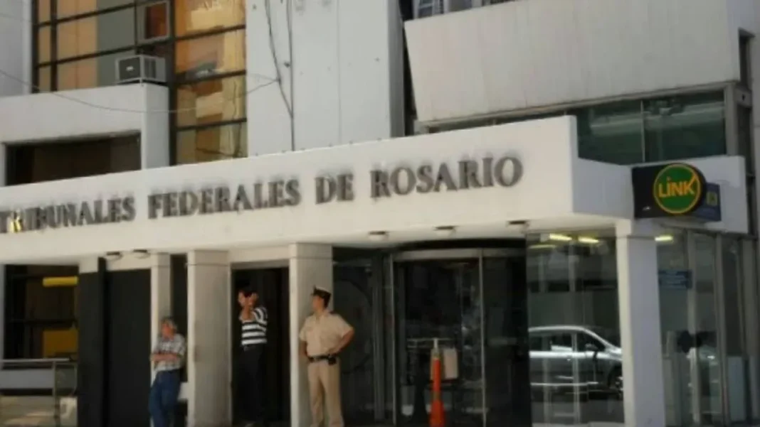 Fachada de la Cámara Federal de Apelaciones de Rosario, ubicada en Entre Ríos y Urquiza